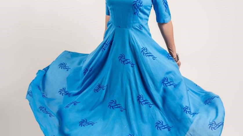 indo western dress