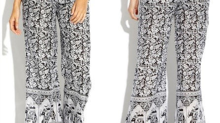 printed palazzo pants