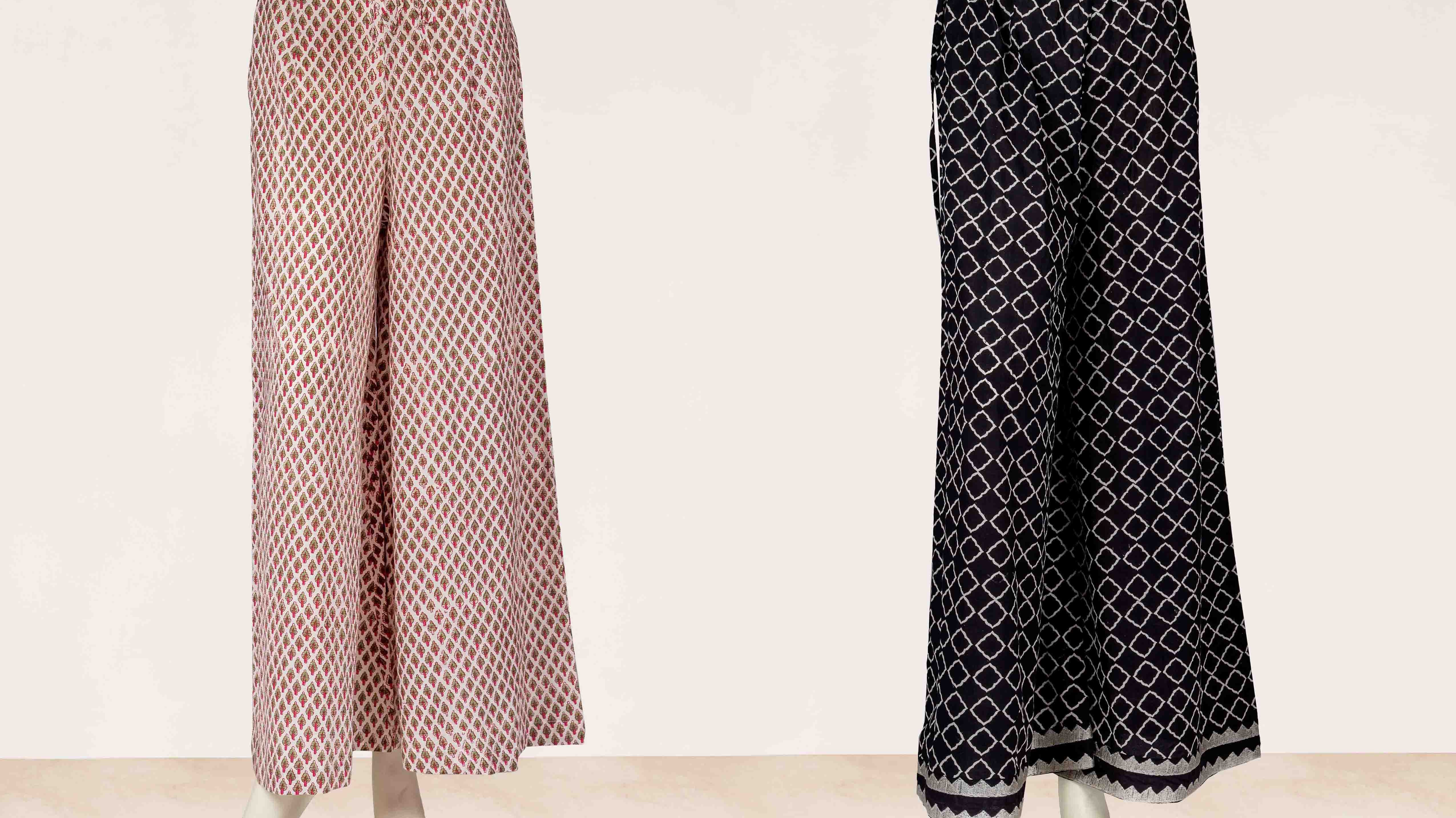 Printed Palazzo Pants