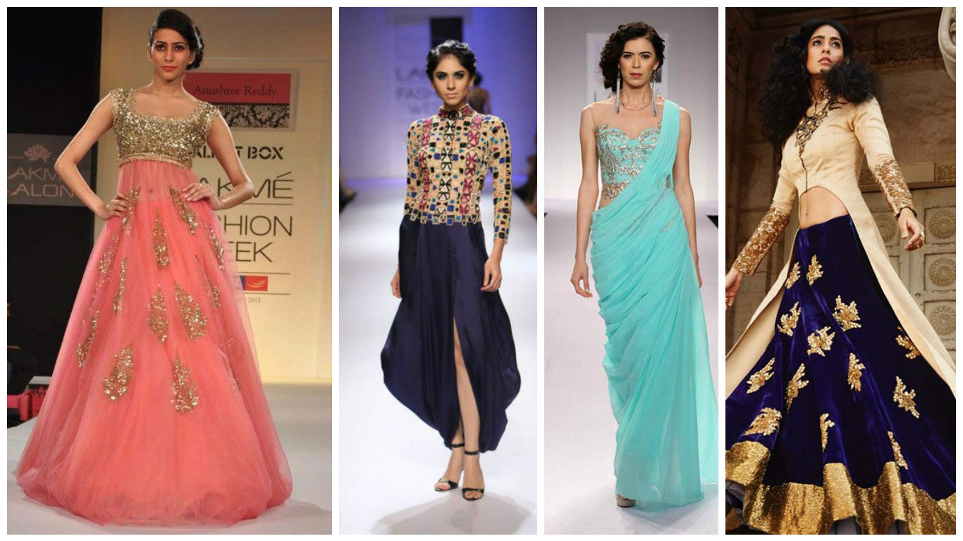 7 Ideal Color Combinations For Indo Western Kurtis