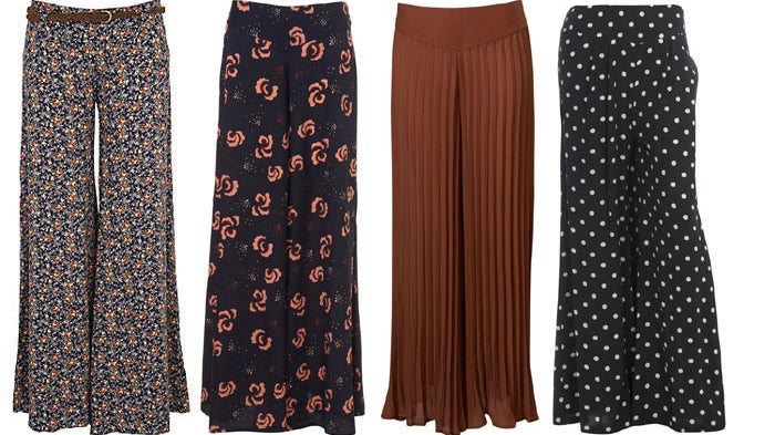 Printed Palazzo pants