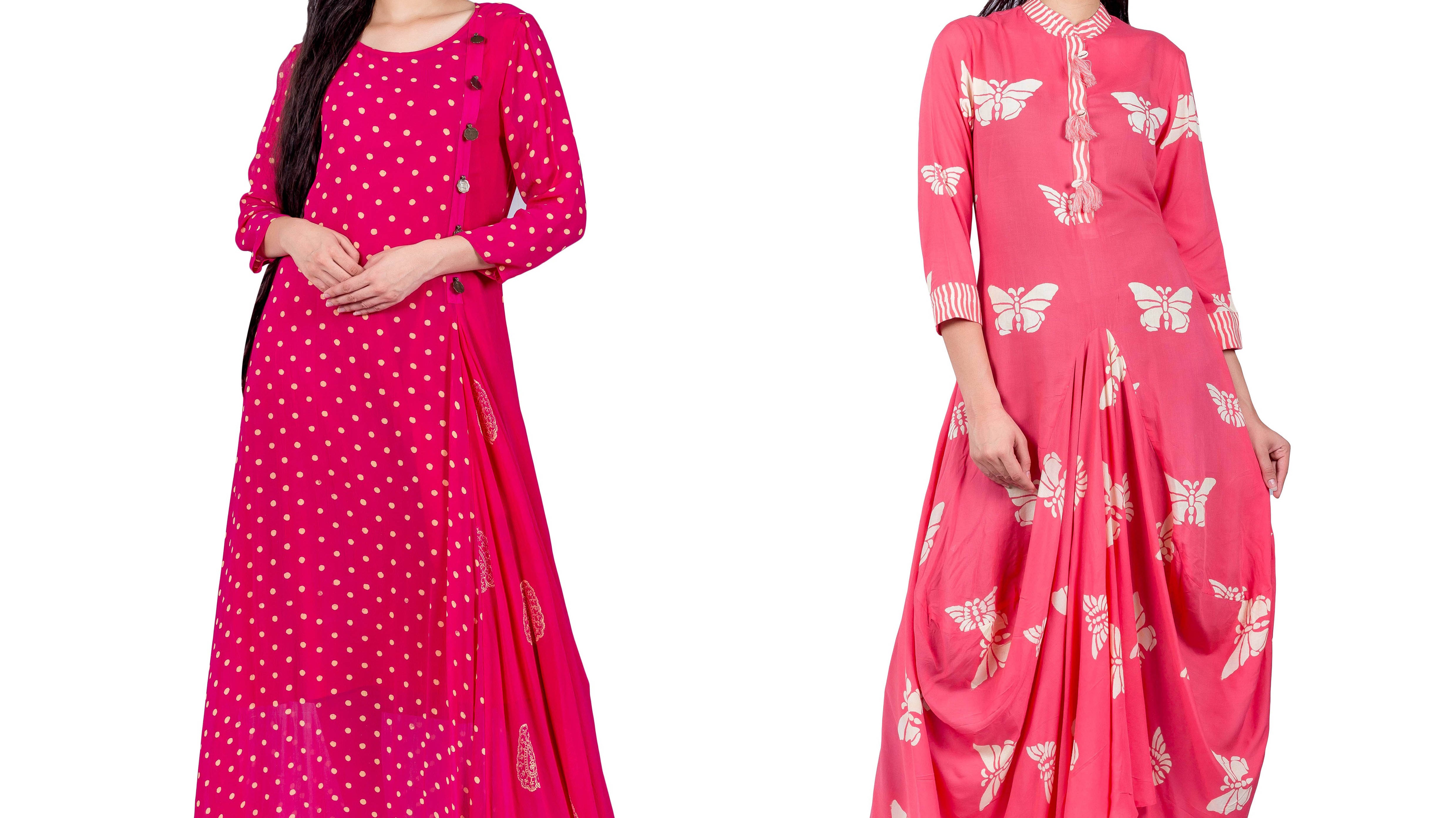 indian indo western dress