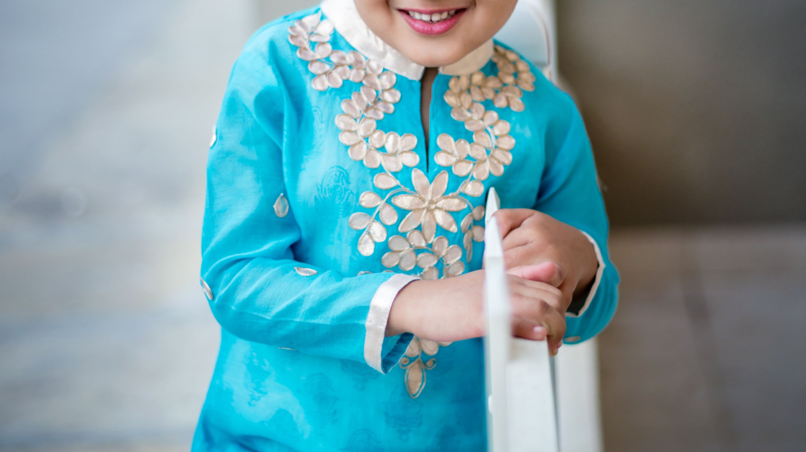 indo western dress for girl kid