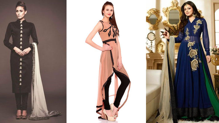 The Modern Turns - Latest Trends in Indo Western Kurtis