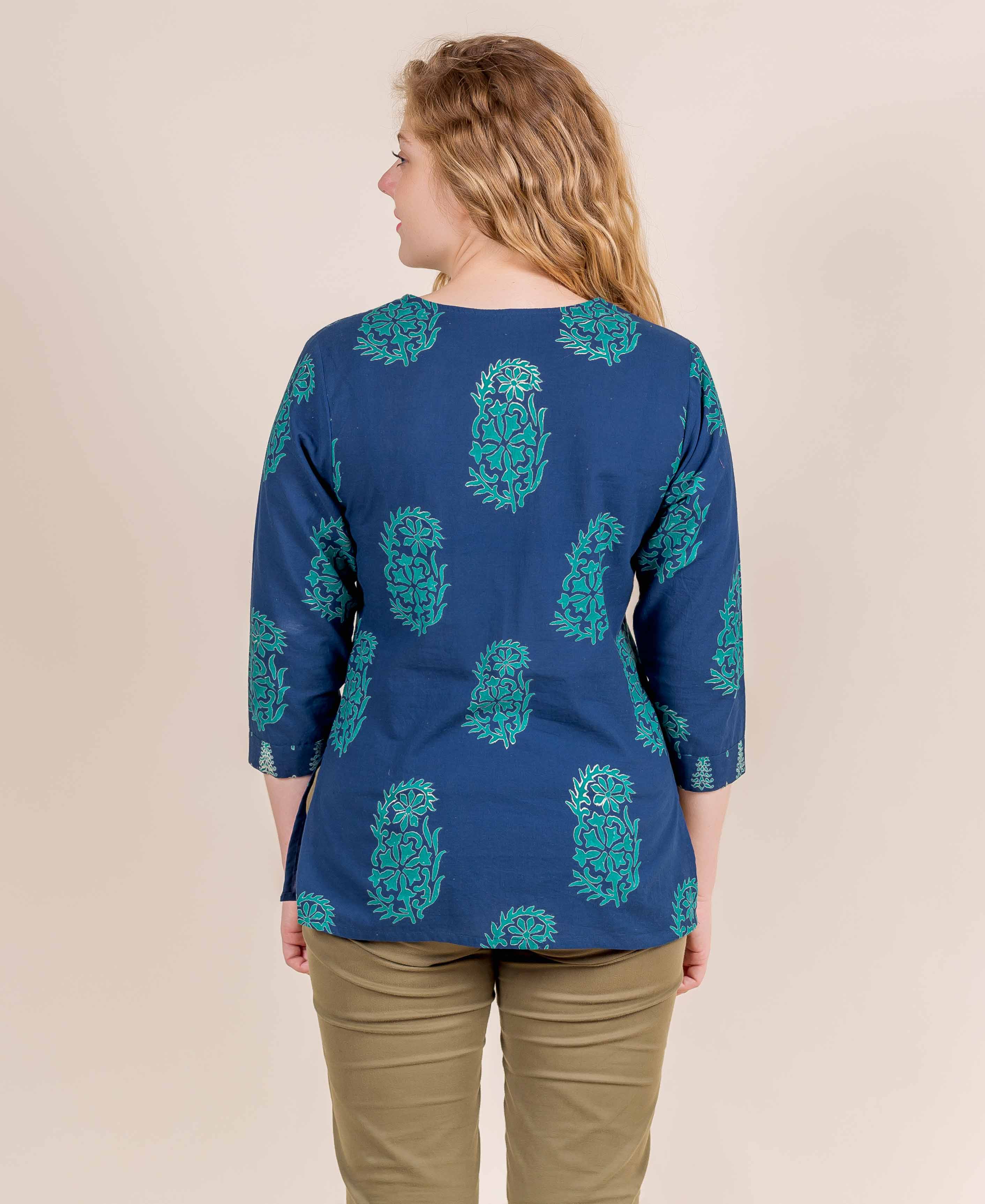 cotton short kurtis online