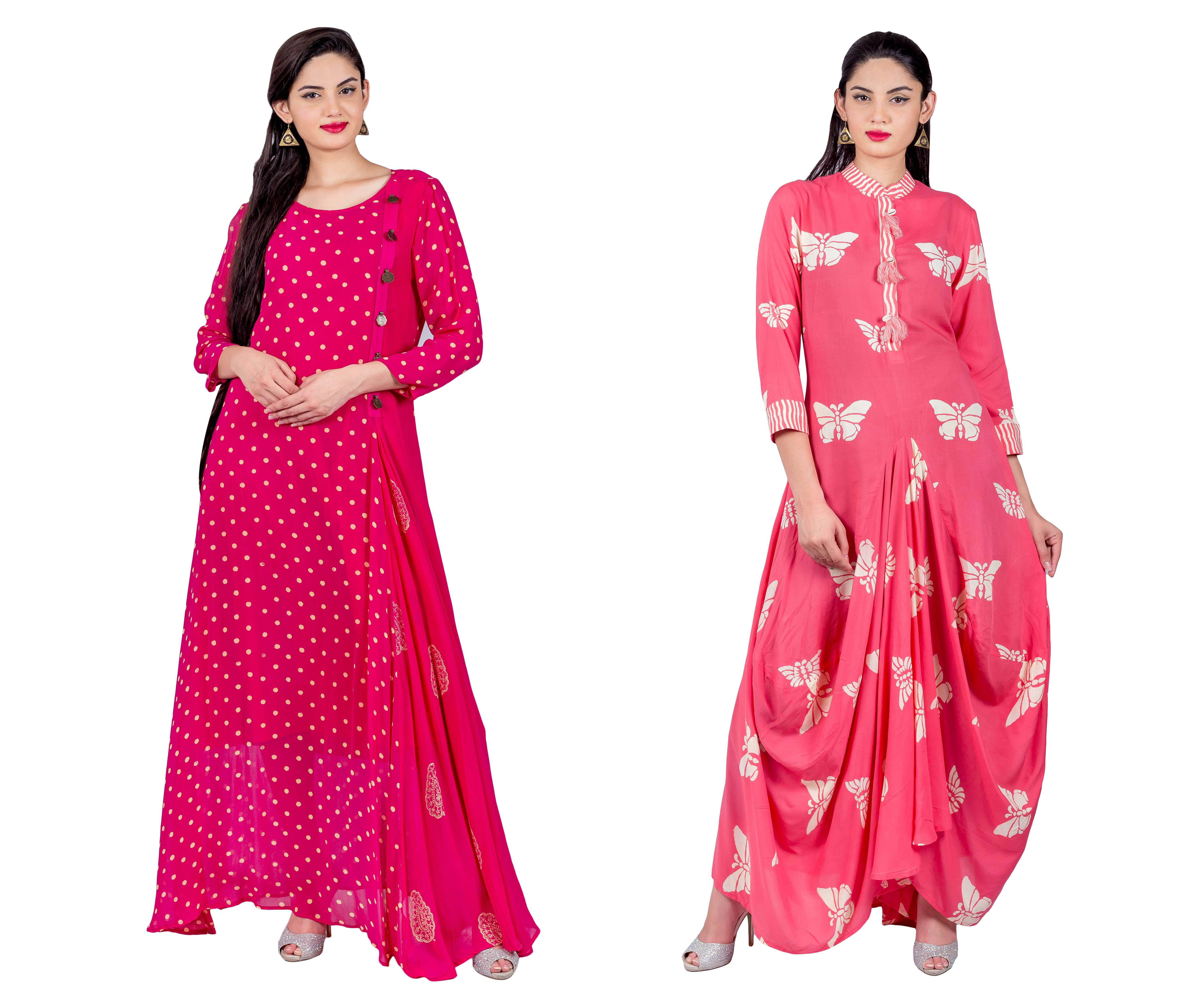 indian indo western dress