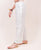 White Flared Palazzo with Pintuck