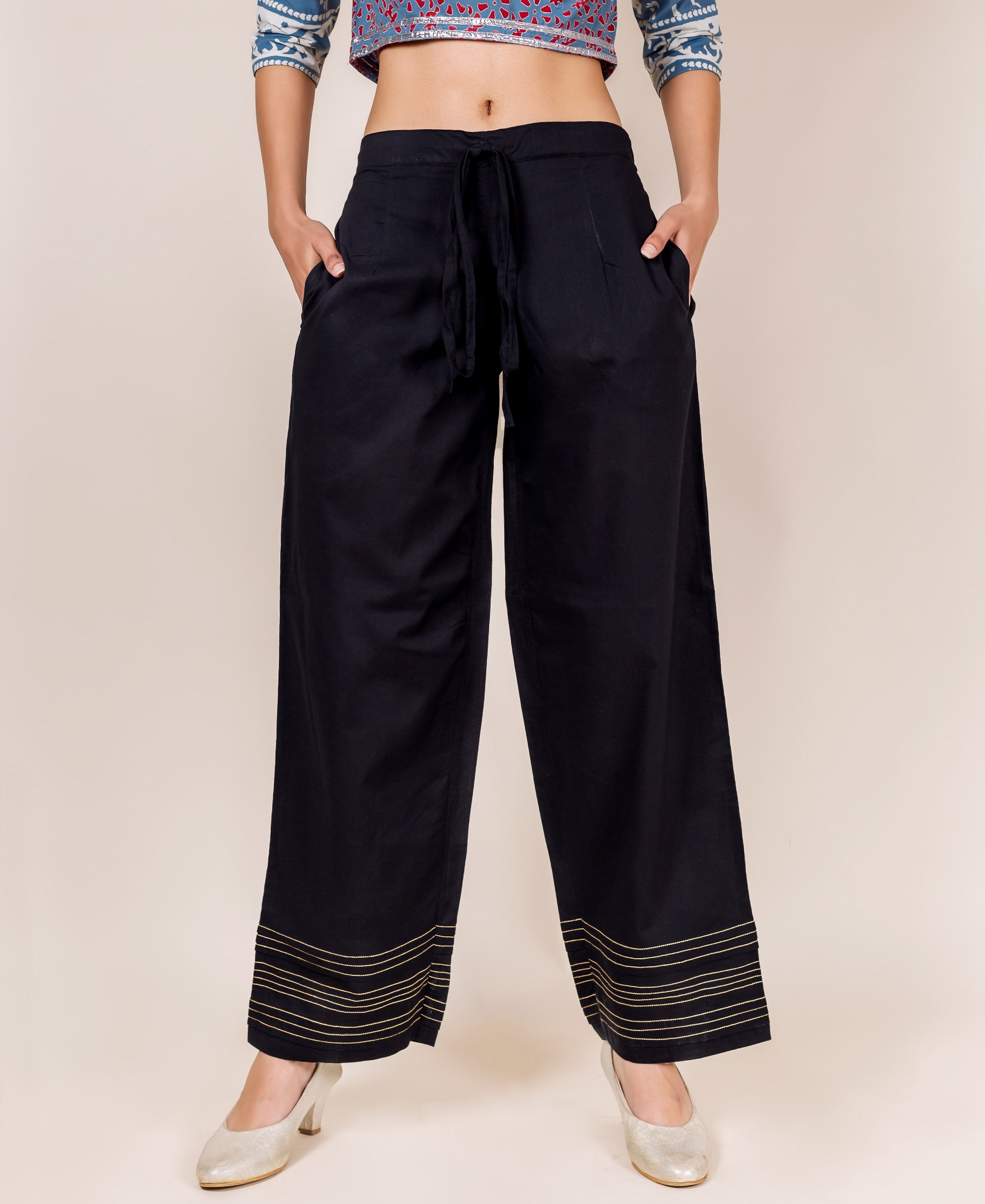 Buy Maroon Palazzo Pant Cotton for Best Price Reviews Free Shipping