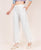 Lacy White Solid Palazzo Pants