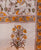 Yellow and White Block Printed Chanderi Dupatta