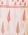 White and Pink Block Printed Chanderi Dupatta