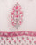 White and Pink Multi Printed Dupatta