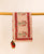 Beige Hand Block Printed Dupatta with Tassels