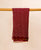 Maroon Chiffon Dupatta with Gotta Detail