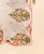 White Hand Block Printed Dupatta with Scalping