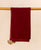 Maroon Organza Dupatta with Mukaish