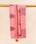 Pink Chanderi Hand Block Printed Dupatta
