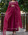 Maroon Chanderi Dupatta with Mukaish