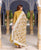 Antique White Hand Block Printed Dupatta