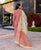 Beige and Rust Hand Block Printed Dupatta