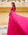 Pink Chanderi Dupatta with Bead Work