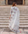 Designer White Hand Block Printed Dupatta