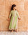 Mint Green Chiffon Anarkali Dress for Baby Girl