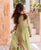 Mint Green Chiffon Anarkali Dress for Baby Girl