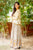 Beige Rayon Designer Dress with Detachable Printed Jacket Online