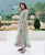 Mint Green Chiffon Anarkali Dress