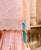 Nirvi Peach Polka Printed and Embroidered Kurta