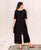 Black Linen Kurta