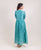 Chanderi Blue Flared Dress