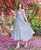 Naina White Block Printed Dress