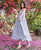 Naina White Block Printed Dress