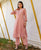 Pari Dusty Pink Embroidered Straight Kurta