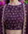 Wine Dori Embroidered Dhoti and Jacket Set