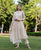Netra Beige Embroidered Kota Doriya Kurta