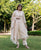 Netra Beige Embroidered Kota Doriya Kurta