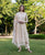 Netra Beige Embroidered Kota Doriya Kurta
