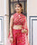 Noor Hand Block Printed and Embroidered Lehenga Set