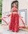 Noor Hand Block Printed and Embroidered Lehenga Set