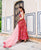 Noor Hand Block Printed and Embroidered Lehenga Set