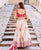 Zoya Hand Block Printed  and Embroidered Lehenga Set