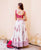 Zoya Hand Block Printed  and Embroidered Lehenga Set