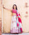 Zoya Hand Block Printed  and Embroidered Lehenga Set