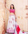 Zoya Hand Block Printed  and Embroidered Lehenga Set