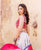 Zoya Hand Block Printed  and Embroidered Lehenga Set