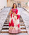 Zoya Hand Block Printed  and Embroidered Lehenga Set