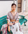 Nayab Hand Block Printed and Embroidered Lehenga Set